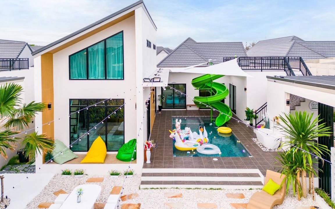 Cha-am Villa | 118 m² Villa ∙ 4 bedrooms ∙ 18 guests