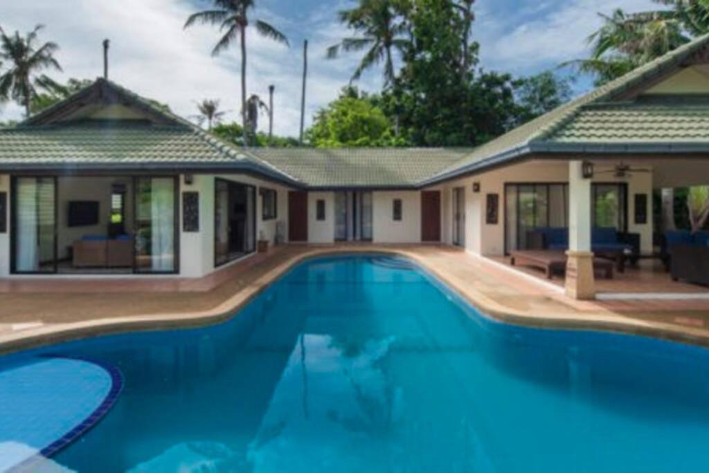 Moo 5 Villa | 4 Bedroom Villa Mangrove 20 seconds walk to beach