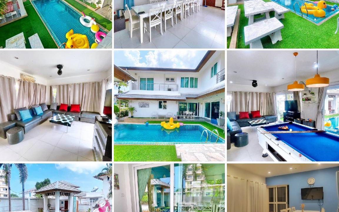 Bang Lamung House | 400 m² House ∙ 4 bedrooms ∙ 14 guests