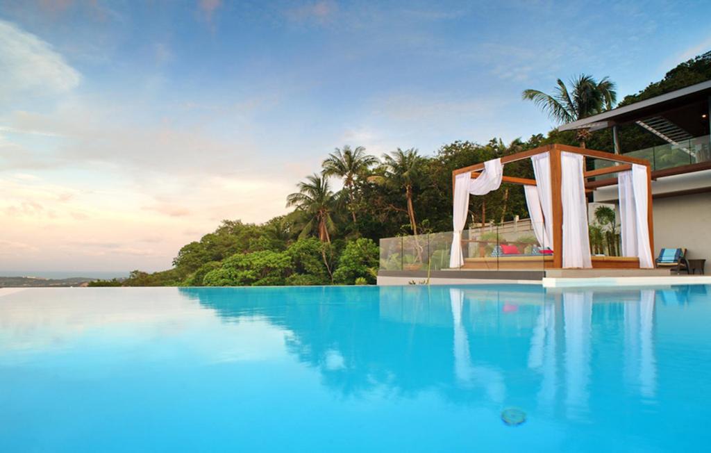 Bophut Hills Villa | 7 Bedroom Sea Blue View Villa SDV080C - 5 Star with Staff-By Samui Dream Villas