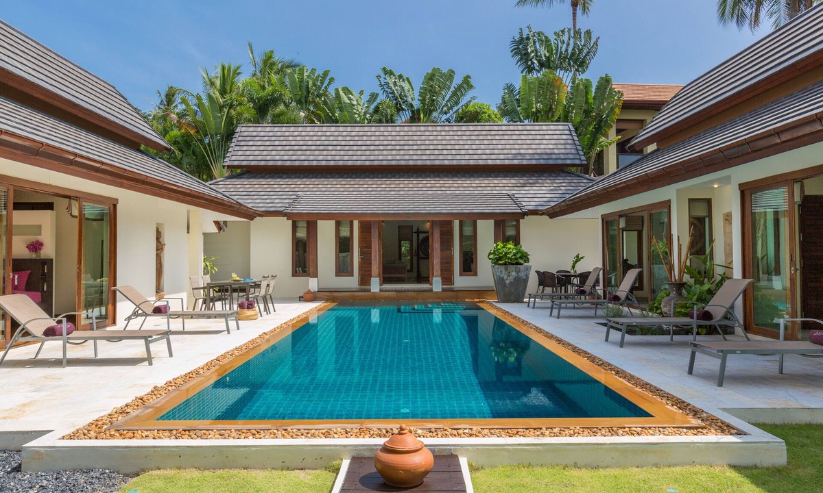 Bophut Villa | Baan Batur Is A Beautifully Designed Balinese Style Villa With Pool And Jacuzzi
