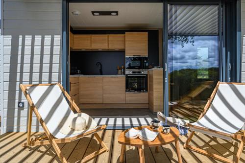 Hasparren Ski Chalet | chalet Paille en Queue, au pays basque avec piscine et vue sur Hasparren