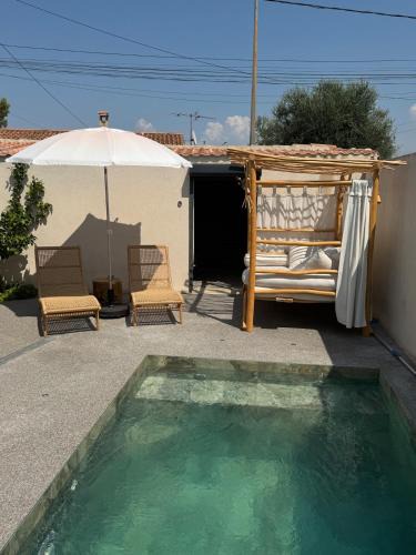 Marignane Apartment | DIGITONE BY GATES Studio cosy pour 4 sans jacuzzi ni rooftop