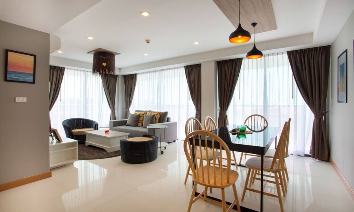 Hua Hin Apartment | Front SeaView 2Bedroom@Rocco HuaHin 6J