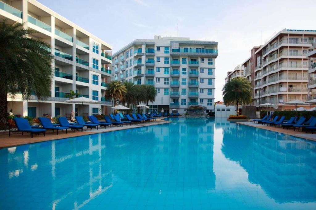 Kram Apartment | Grand blue condominium by Lookkaew