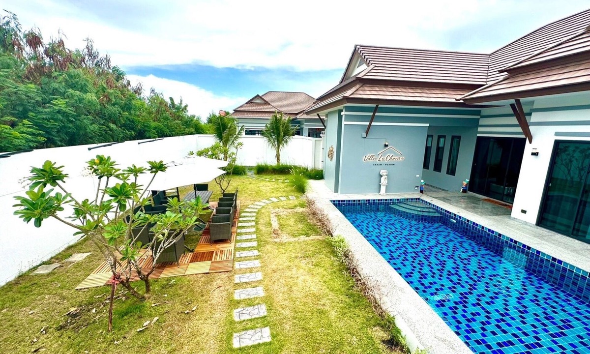 Hua Hin Villa | It is only 5 minutes from the beach. This is Brand New House with 15 people max