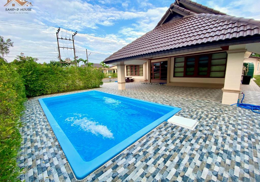 Kram House | Sand-D House Pool Villa A7 at Rock Garden Beach Resort Rayong
