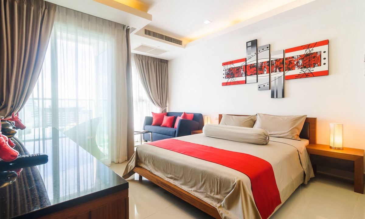 Pratumnak Hill Apartment | Sea View Studio 1217 A