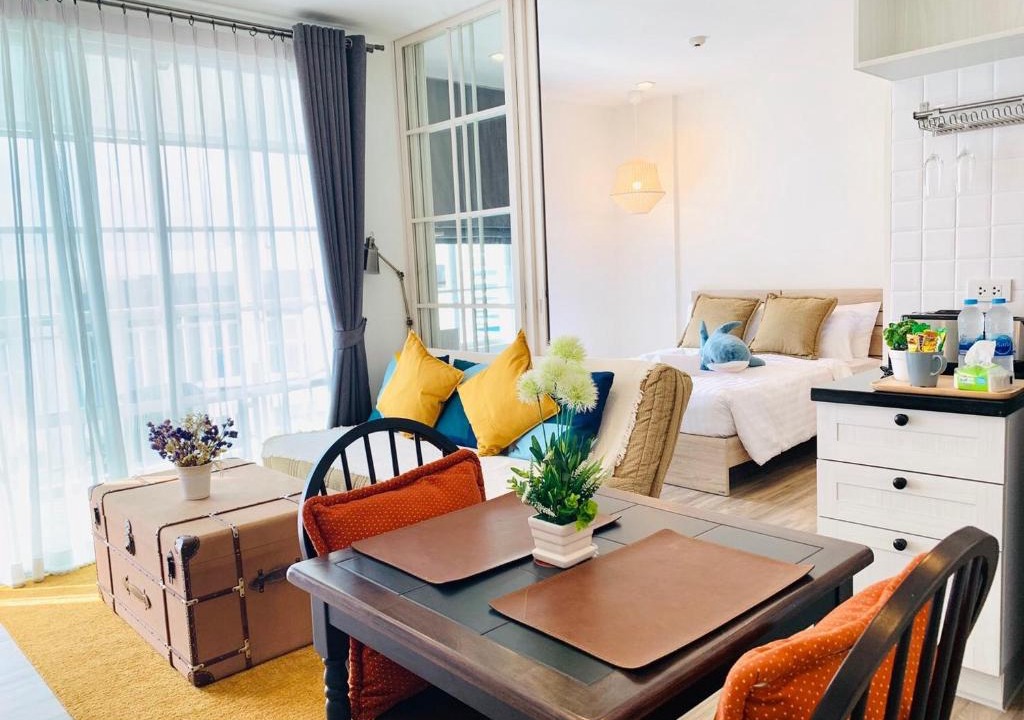 Khao Takiab Apartment | Summer Huahin710,Near Beach&Cicada,Beautiful swimming pool