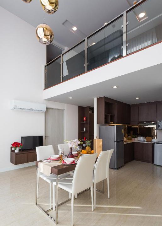 Cherngtalay Apartment | The Aristo by Holy Cow, 2-BR loft, 90 m2, pool view