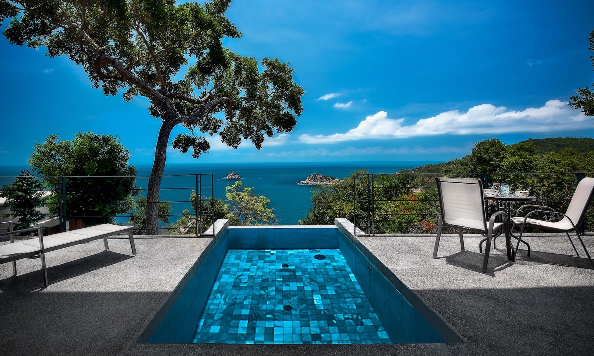Koh Tao Villa | The Philip's villa 1 is a beautiful 2 bedroom villa and a pool.