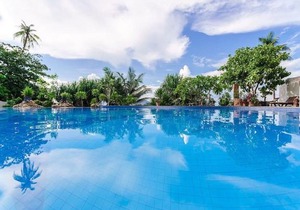 3 Bed Villa Beach Front Resort Tg21