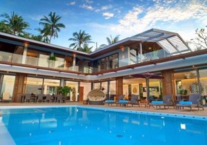 7 Bedroom Sea Blue View Villa SDV080C - 5 Star with Staff-By Samui Dream Villas