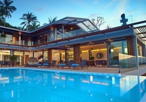 8 Bedroom Sea Blue View Villa SDV080B - 5 Star with Staff-By Samui Dream Villas
