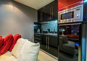 Absolute Bangla Suites, night walking street, rooftop pool L-04