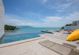 BEACHSIDE VILLA - B18 - at Bayside Luxury Villas Samrong Bay Beach, 4 BED 5 BATH, SEA & SUNSET VIEWS, only 200m walk to the Beach