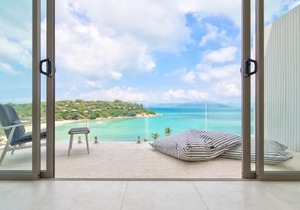 BEACHSIDE VILLA - B11 - at BAYSIDE LUXURY VILLAS Samrong Bay Beach, 3 BED 4 BATH, SEA and SUNSET VIEWS, only 200m walk to the Beach