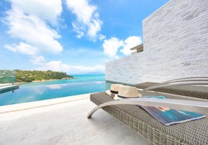 BEACHSIDE VILLA - B11 - at BAYSIDE LUXURY VILLAS Samrong Bay Beach, 3 BED 4 BATH, SEA and SUNSET VIEWS, only 200m walk to the Beach