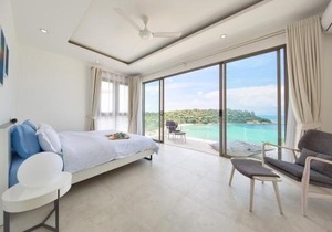BEACHSIDE VILLA - B11 - at BAYSIDE LUXURY VILLAS Samrong Bay Beach, 3 BED 4 BATH, SEA and SUNSET VIEWS, only 200m walk to the Beach