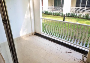 Large 1st floor studio condo at Baan Suan Lalana
