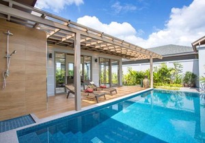 Luxury 2BR Villa Dalaa 3, Private Eco Pool, Gated Residence, Kamala Beach