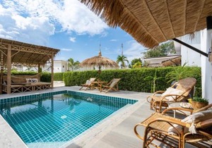 Manao Pool Villa 2 - 5 Mins Walk To The Beach