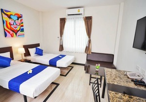 Sabai Twin Bed +Massage 30 Mins 1 pax + Breakfast