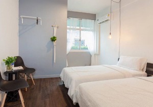 Standard Twin Room 1.4 km from Grand Palace