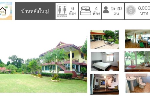 Laem Ngop House | 20 m² House ∙ 14 bedrooms ∙ 3 guests