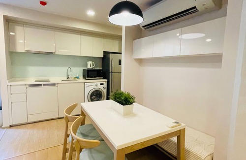Sukhumvit Condo | Cozy Spacious Garden-View 1Bed 1Bath 500m BTS Thonglor