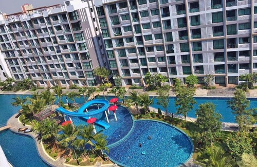 South Pattaya Apartment | Dusit Grand Park Pool View Room