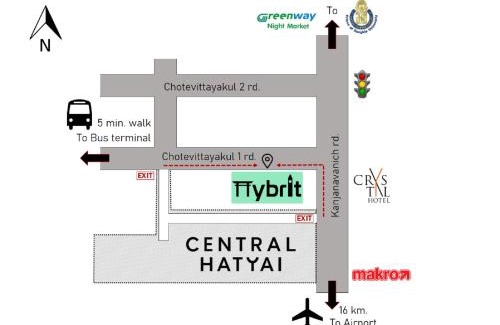 Hat Yai Hostel | Hybrit hostel&cafe