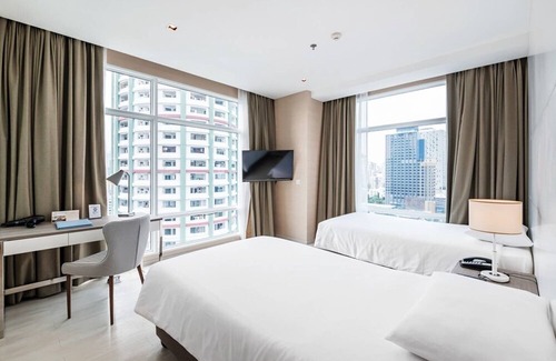Sukhumvit Apartment | Modern Family Suite near BTS Thonglor 家庭现代风格房近通罗站 U7