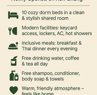 Ko Chang Hotel | So Cute Hostel, Kai Bae, Koh Chang
