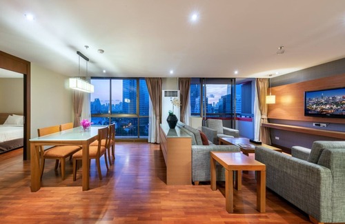 Thung Maha Mek Apartment | Two Bedroom Residence is a home away home.