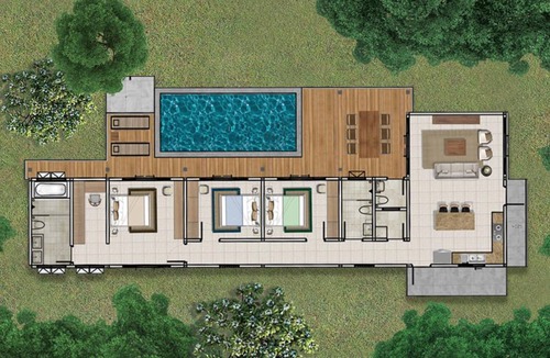 Wang Pong Villa | 226 m² Villa ∙ 3 bedrooms ∙ 6 guests