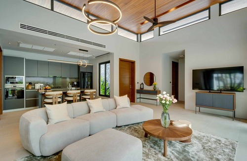 Cherngtalay Villa | 3-bedroom private villa with pool, garden, and spacious living room by Continent