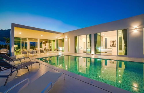 Khao Tao Villa | 5 Bedroom Modern Pool Villa (KH-A7)