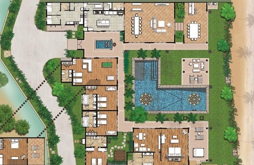 Mae Nam Villa | 6 Bedroom Luxury Villa in Resort (M6)