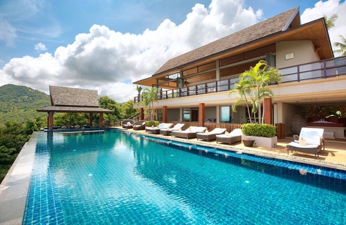 Bophut Hills Villa | Baan Grand Vista - 5 Bed Private Pool Sea View Villa