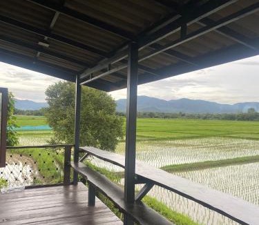 Choeng Doi House | Baan PhuriChaya Doi Saket Chiang Mai Peaceful Stay with Mountain and Rice Field View