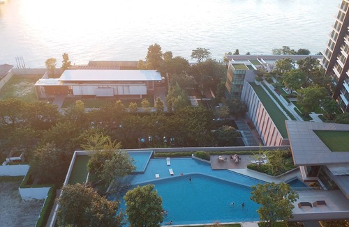 Bang Sue Apartment | Bangkok Riverside view apartment with terrace, swimming pool and fitness