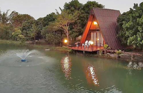 Dok Khamtai House | Banromsak resort - บ้านร่มสักรีสอร์ต