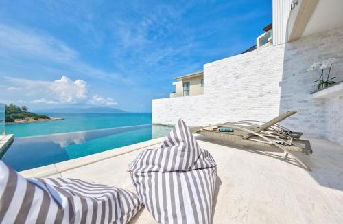 Moo 5 Villa | BEACHSIDE VILLA - B11 - at BAYSIDE LUXURY VILLAS Samrong Bay Beach, 3 BED 4 BATH, SEA and SUNSET VIEWS, only 200m walk to the Beach