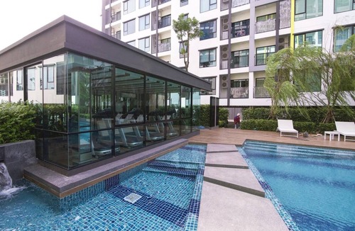 Khlong Toei Condo | Best for 2ppl! WIFI & POOL &GYM closed to BTS - Khet Khlong Toei