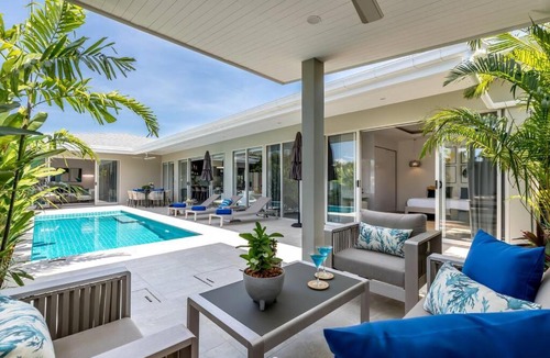 Plai Laem Villa | Big & Stylish 5 Bed 4 Bath Private Garden Pool Villa at Thongson Bay Beach