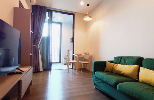 Bang Chak Condo | Cozy 1-Bedroom Condo with Netflix, AC next to the Mall, BTS