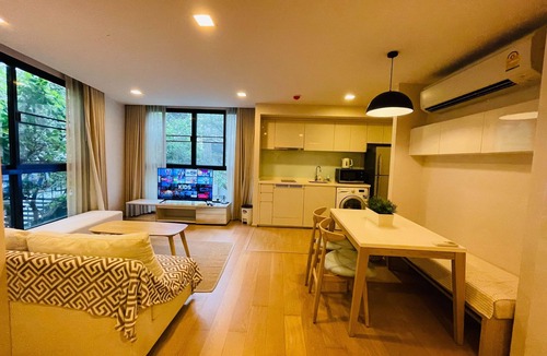 Sukhumvit Condo | Cozy Spacious Garden-View 1Bed 1Bath 500m BTS Thonglor