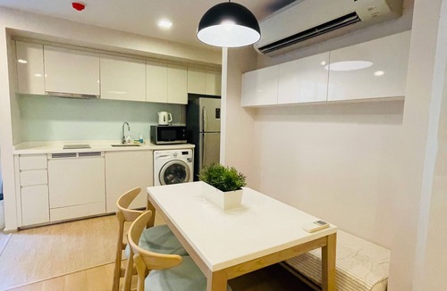 Sukhumvit Condo | Cozy Spacious Garden-View 1Bed 1Bath 500m BTS Thonglor
