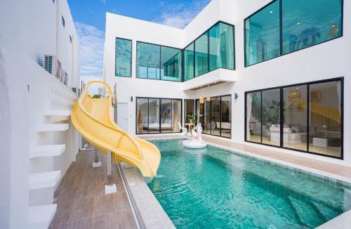 Bang Sare Villa | Eva PoolVilla Pattaya Bang Saray Beach 1 km